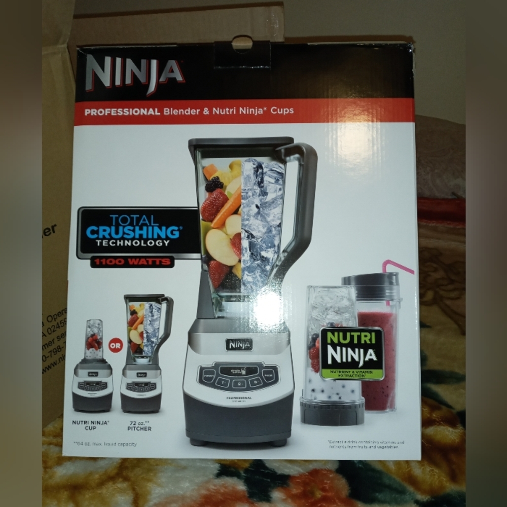 NINJA BLENDER & NUTI NINJA CUPS